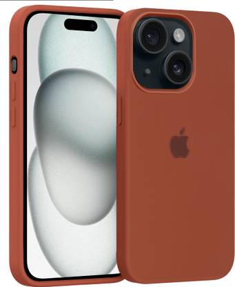 Qcase Back Cover for Apple iPhone 15 Liquid Silicone