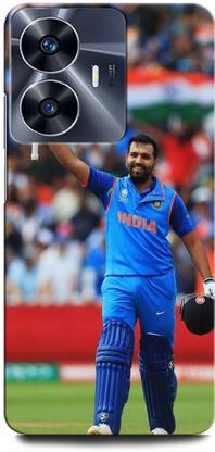 ORBIQE Back Cover for Vivo Y02T ROHIT SHARMA, INDIA, CRICKET, INDIAN CRICKET BATSMAN