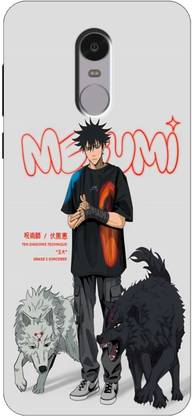 KoversKart Back Cover for REDMI NOTE 4 Anime Boy with Wolf Printed Mobile Case