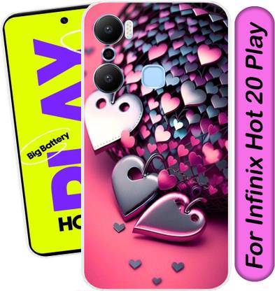 SmartGoldista Back Cover for Infinix Hot 20 Play