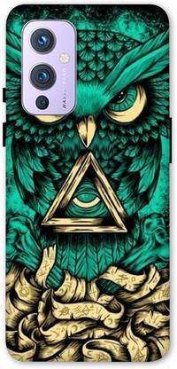 LUCKY MOBI.COM Back Cover for OnePlus 9 ( ULLU WALLPAPER) PRINTED BACK COVER