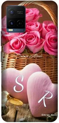 3D U PRINT Back Cover for VIVO Y21E ,V2111 SR, S LOVES R, NAME, LETTER, ALPHABET, SR LOVE