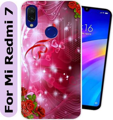 SmartGoldista Back Cover for Mi Redmi 7