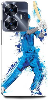ORBIQE Back Cover for Vivo Y02 MS DHONI 7, MAHENDRA SINGH DHONI, DHONI, CRICKET, JERSEY