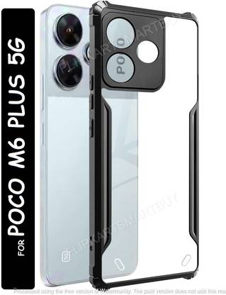 Flipkart SmartBuy Back Cover for POCO M6 Plus 5G
