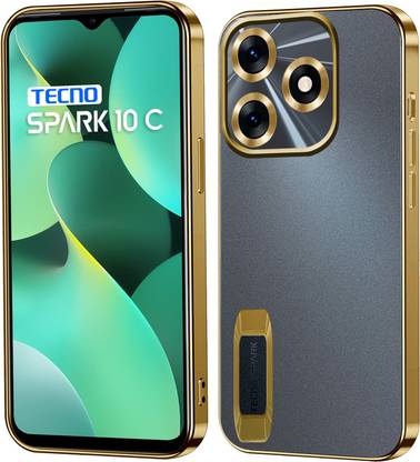 JASSSTORE Back Cover for Tecno Spark 10c Cd Design Ring Logo Cut Pattern Electroplating