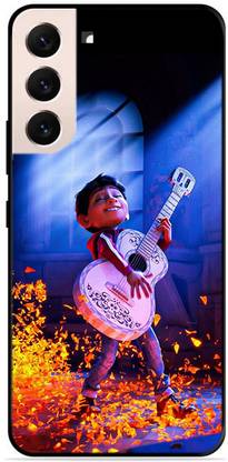 FAZAKA Back Cover for SAMSUNG Galaxy S21 Plus On Glossy Metal Phone Cover | MUSIC GUITAR
