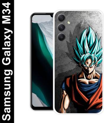 itrusto Back Cover for Samsung Galaxy F34/ M34 5G Dragon ball Z Goku Printed Designer Mobile Cover