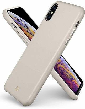 CYRILL Ciel [Basic Leather Collection] Back Cover for Apple iPhone XS Max