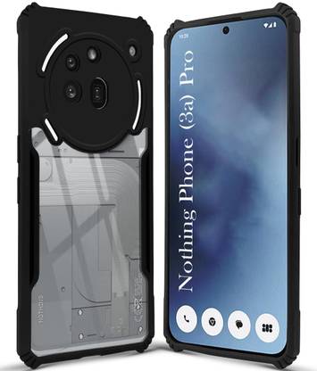 FABEKEE Back Cover for for Nothing Phone 3A Pro 5G (Shockproof with Polycarbonate Clear Panel | Professional