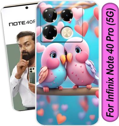 SmartGoldista Back Cover for Infinix Note 40 Pro (5G)