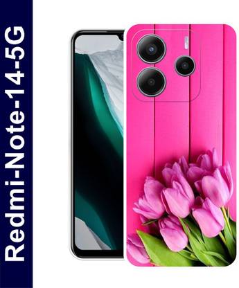 artocus Back Cover for REDMI Note 14 5G tulipnes Flower,Flower printed back cover