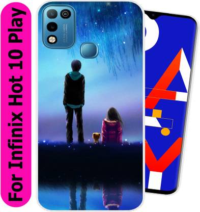 Goldista Back Cover for Infinix Hot 10 Play
