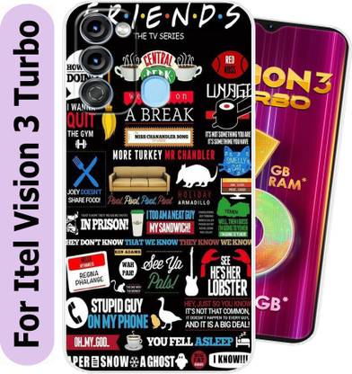 SmartGoldista Back Cover for Itel Vision 3 Turbo