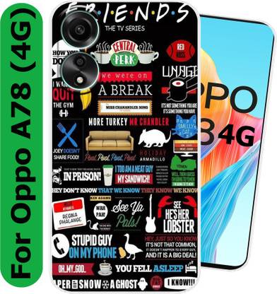 Avocetprint Back Cover for Oppo A78 (4G)