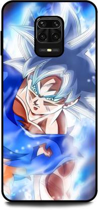 Thecoverking Back Cover for Poco M2 Pro, DRAGON, GOKU, ANIME, VEGETA, NEON