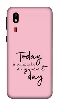 NDCOM Back Cover for Samsung Galaxy A2 Core Today A Great Day