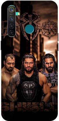 ADZIRE Back Cover for realme 5 Pro, RMX1971, ROMAN, REIGNS, WRESTLER, WWE, SHIELD