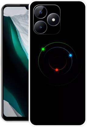 GRAFIQE Back Cover for Realme C53 EARTH, WALLPAPER, COLORS, SHAPE