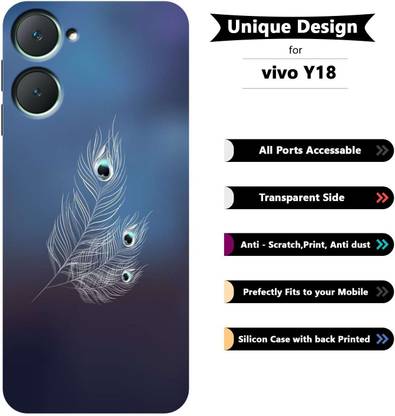 BUYMORE Back Cover for Vivo Y18
