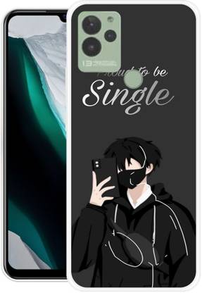 INTELLIZE Back Cover for LAVA Blaze NXT ALONE BOY, MUSIC, SAD BOY, FEELING BAD, SINGLE BOY