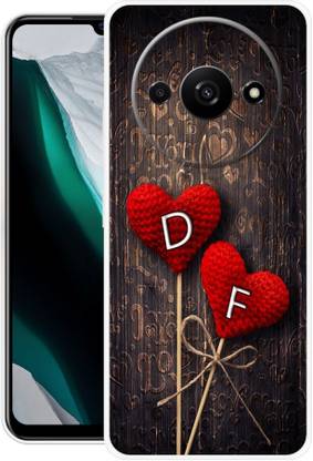 INTELLIZE Back Cover for REDMI A3 DF, D LOVE F, F LOVE D, D LETTER, F LETTER, DF NAME