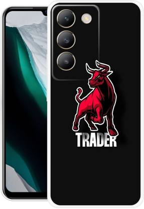 Inditex Back Cover for Vivo T3 5G SHARE MARKET, TRADER, BULL MARKET, TRADING