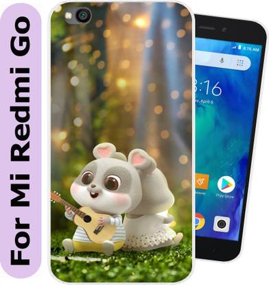 SmartGoldista Back Cover for Mi Redmi Go