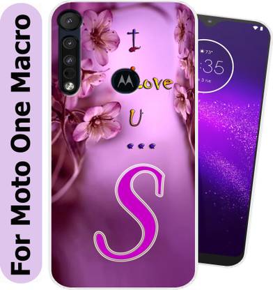 SmartGoldista Back Cover for Moto One Macro