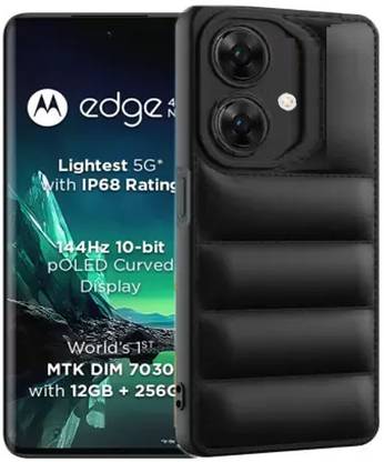 Flipkart SmartBuy Moto Edge 40 Neo 5G, High Quality Bubble Proof Puffer Shockproof case Mobile Skin