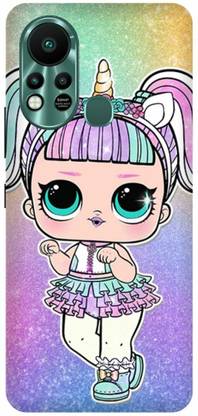 DIKRO Back Cover for Infinix Hot 11S, X6812, UNICORN, LOL, DOLL, TEDDY