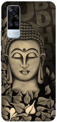 ADZIRE Back Cover for vivo Y51, V2030, GAUTAM, BUDDHA, GOD, GRAY, NAMO, BUDDHAY