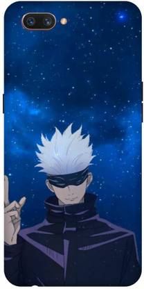 FRONK Back Cover for OPPO A3s, CPH1803, GOJO, JUJUTSU, KAISEN, NARUTO