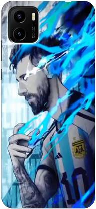iprinto Back Cover for Vivo Y01, V2118, Vivo Y01A, V2166, Vivo Y15c,V2147 Messi Printed Back Cover