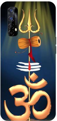 ADZIRE Back Cover for realme Narzo 20 Pro, RMX2161, OM, SIGN, DAMRU, TRISHOOL, SHIV, SHIVJI