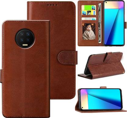 SMARTPOCKET Back Cover for Infinix Note 7