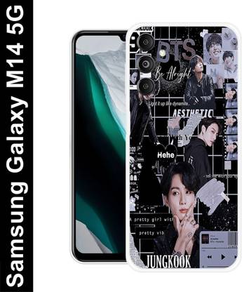 itrusto Back Cover for Samsung Galaxy M14/ A14 5G BTS army, Jungkook Printed Designer Mobile Cover