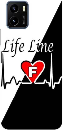 DIKRO Back Cover for vivo Y01, V2166, E, NAME, LETTER, ALPHABET, LIFELINE