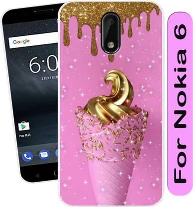 SmartGoldista Back Cover for Nokia 6