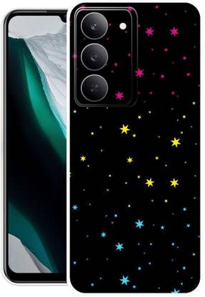 GRAFIQE Back Cover for Realme 14x 5G GLOW IN THE DARK, STAR, COLORS STAR, 3D