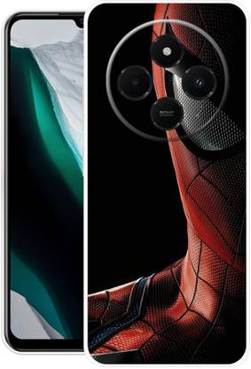 GRAFIQE Back Cover for REDMI 14C 5G SPIDERMAN, LOGO, MASK, SING, AVENGER, MARVEL, SUPERHERO