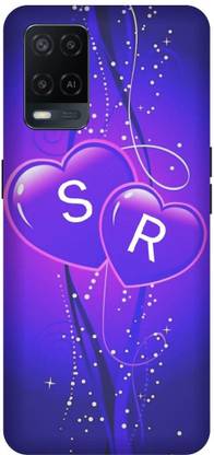 VS PRINT LINK Back Cover for OPPO A54 \ CPH2239 \ SR, S LOVES R, SR NAME, SR Love Printed