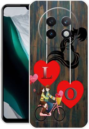 ORBIQE Back Cover for OPPO A5 Pro 5G LO, L LOVE O, O LOVE L, L LETTER, O LETTER, LO NAME