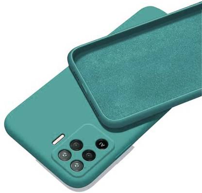 Mobikit Back Cover for Oppo F19 Pro Soft Silicone Slim Matte Liquid Silicone TPU Shockproof Slim Case