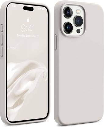 DIZORO Back Cover for iPhone 15 Pro Max Case with Microfiber Lining Full Body Protective Shockproof Back Cover