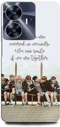 ORBIQE Back Cover for Vivo Y02 BTS X ARMYJUNGSHOOK, KOREAN, HEARTBEAT, BTS, BEAT, SINGER