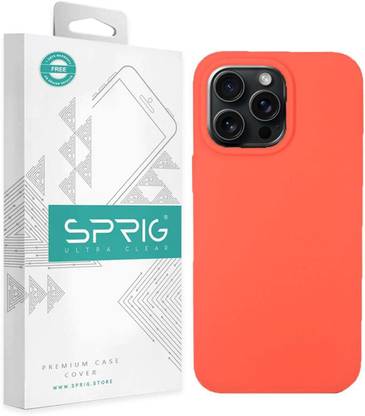 Sprig Liquid Silicone Back Cover for Apple iPhone 15 Pro, iPhone 15 Pro, 15 Pro