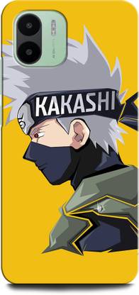 GRAFIQE Back Cover for REDMI A2 KAKASHI, NARUTO, ANIME, NEON, SUPERHERO, NINJA, BLACK