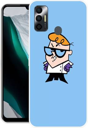 GRAFIQE Back Cover for Tecno spark 7 DEXTER LABORATORY, AMERICAN SERIES, ANIME