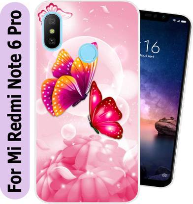 SmartGoldista Back Cover for Mi Redmi Note 6 Pro